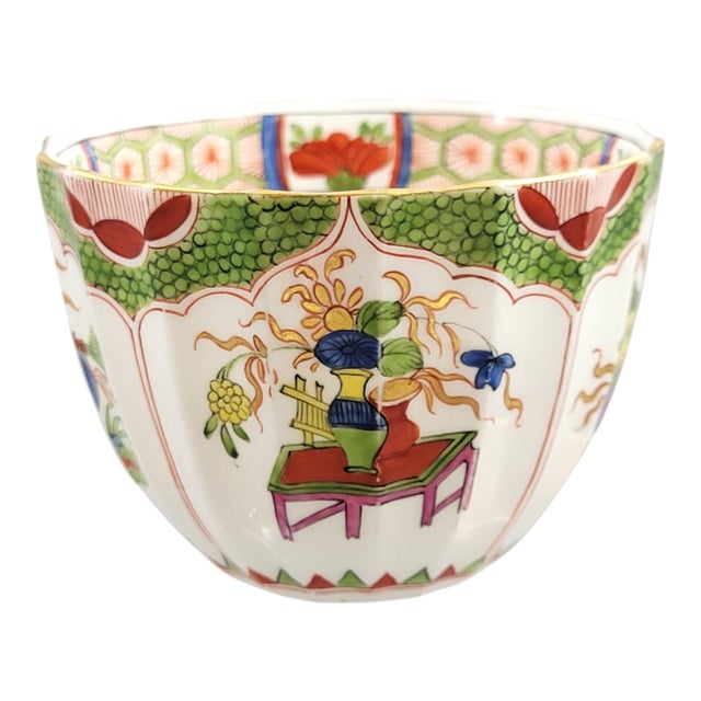 Ceramic Antique Porcelain Cup and Saucer from Worcester, 1815, Set of 2 For Sale - Image 7 of 17