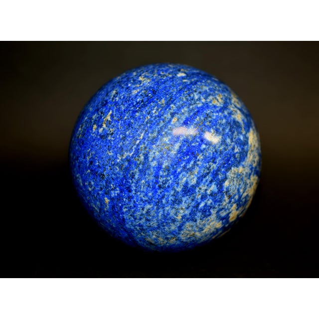 Lapis Lazuli Sphere For Sale - Image 12 of 12