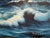 t.j. Lee Marine Seascape Oil Painting Tall Ships Ocean Waves Nautical Framed For Sale In Jacksonville, FL - Image 6 of 13