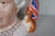 American Royal Doulton Queen Elizabeth II Flag Crown Corgi Toby Character Jug For Sale - Image 11 of 17