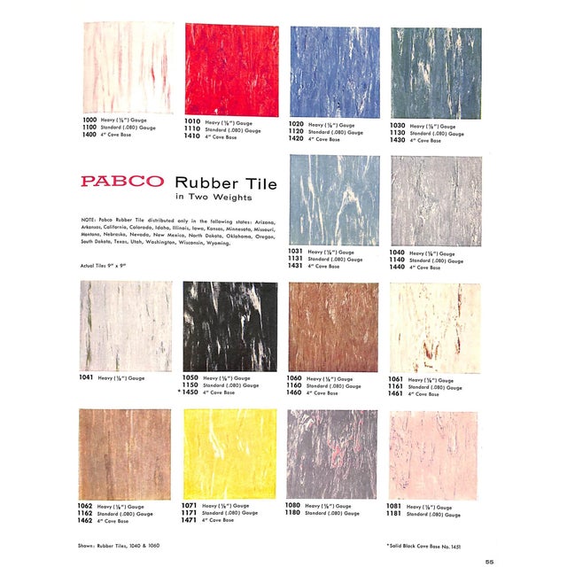 "Pabco: Floors for the Young in Heart" 1956 For Sale In New York - Image 6 of 12