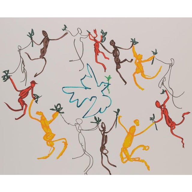 Modern Pablo Picasso, Round of Youth, Lithograph For Sale - Image 3 of 6