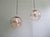 Mid-Century Modern Space Age Pendant Light in Smoked Glass by Glashütte Limburg, 1970 For Sale - Image 3 of 16