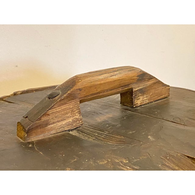 Antique Rustic Mountain Container For Flour For Sale - Image 15 of 18