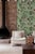Cluckingham Farm Toile Grasscloth Wallpaper by House Party | Green Grass | 8 Yards For Sale - Image 9 of 12