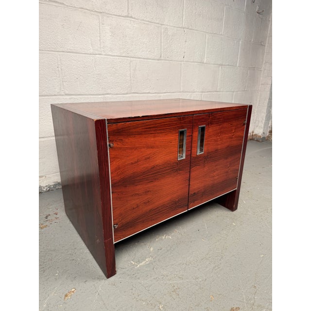Mid-Century Modern Vintage Rosewood Nightstand by Glenn of California For Sale - Image 3 of 14