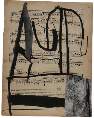 Tommaso Cascella, Musical Notes, 2009, Mixed Media
