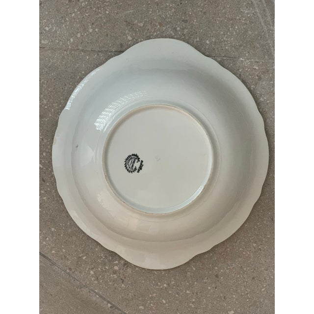 Grindley Antique W. H. Grindley Co. England ‘The Empress’ Serving, Centerpiece Bowl, Circa 1915 For Sale - Image 4 of 7