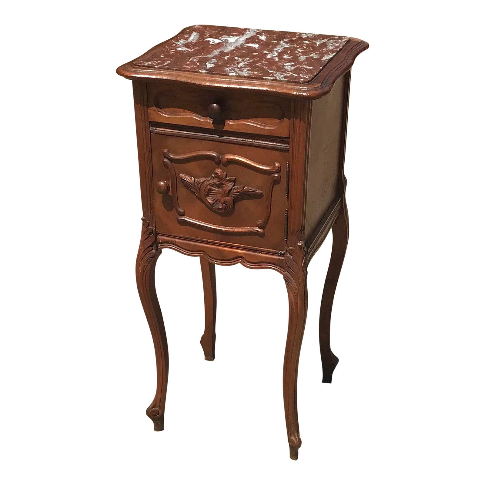 Antique French Marble Top Night Stand Chairish