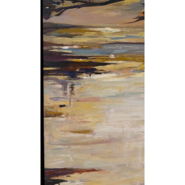 2020s "Abstract Landscape Original Titled "Water Journey" For Sale - Image 5 of 5