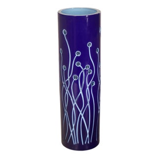 Wedgwood 'Neptune' Blue Vase For Sale