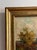 19th Century Original British Oil Painting, Geese/Ducks by a Cottage Pond, Joseph Thors For Sale - Image 11 of 12