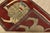 Yalameh Rug 3’4” X 5’2” Red Wool Vintage Traditional Hand-Knotted Carpet For Sale - Image 10 of 11