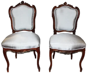Late 19th Century French Salon Chairs - A Pair
