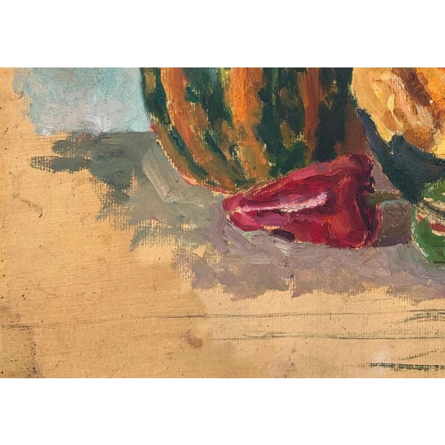 1960s Still Life Oil Painting, Ukrainian Artist Sokolovsky, 1960s For Sale - Image 5 of 6