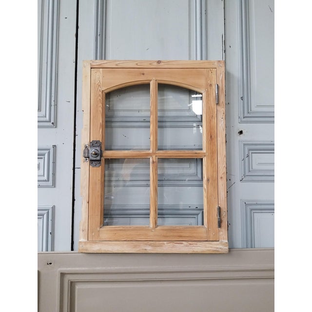Arched Windows in Pine, Set of 2 For Sale - Image 4 of 10