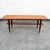1960s Mid Century Danish Modern Coffee Table Solid Teak Vintage Surfboard Shelf Retro For Sale - Image 4 of 12