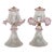 1970s Pink Table Lamps in Murano Glass - Set of 2 For Sale