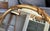 1930s Round French Rococo Style Giltwood Wall Mirror For Sale - Image 9 of 17