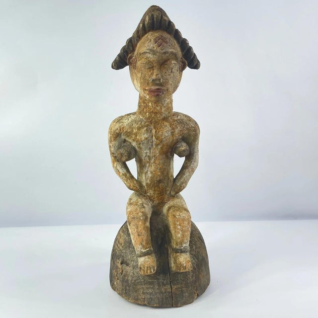 African Early 20th Century Punu Headcrest Poro Society Initiation Gabon For Sale - Image 3 of 7