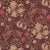 Morris & Co Golden Lily Wallpaper in Fig/Burnt Orange - a Sample For Sale