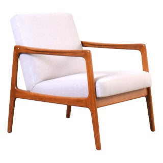 Mid-Century Modern Teak Lounge Chair by Alf Svensson for Dux, 1960s For Sale