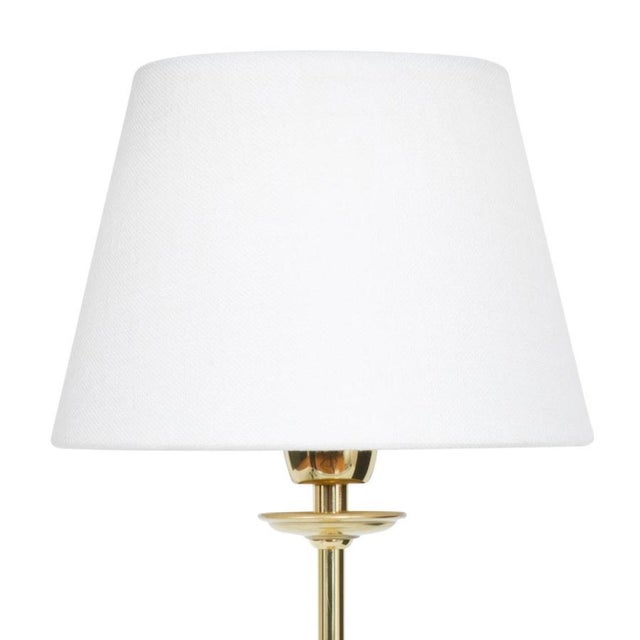 Lamp model uno medium polished brass table lamp designed by konsthantverk and manufactured by themselves. the production...