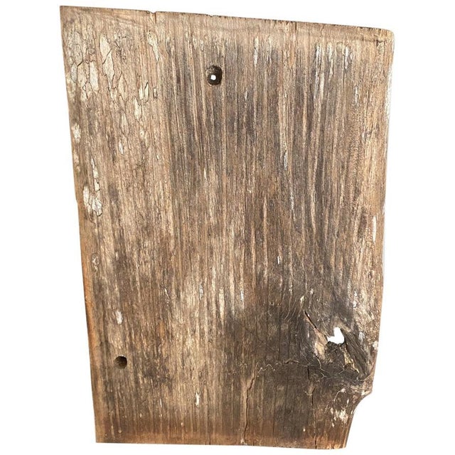 Antique hand carved architectural panel from Toraja. This carving symbolizes the protection of the home. Originally used...