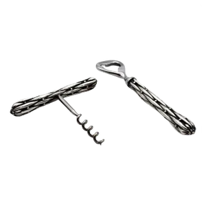 Bottle Opener and Corkscrew by Richard Lauret, Set of 2