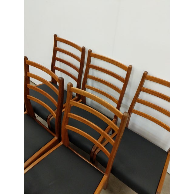 Set of 6 Vintage Mid Century Modern Dining Chairs by G Plan For Sale In New York - Image 6 of 9