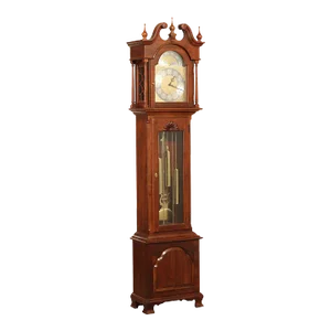Ethan Allen Chippendale Style Cherry Grandfather Clock