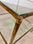 Silver Brass and Glass Tables T12 by C. Corradi Dellacqua for Azucena, 1960s, Set of 2 For Sale - Image 8 of 12