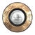 Not Yet Made - Made To Order "Capriccio" Convex Wall Mirror With Bronze, Handmade For Sale - Image 5 of 7