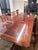 Chippendale Mahogany Dining Set – Table, 8 Carved Chairs & Extension Leaves For Sale In Houston - Image 6 of 11