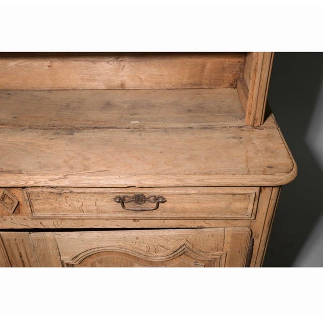 Brown 19th Century Louis XV Style Bleached Dresser / Buffet For Sale - Image 8 of 12