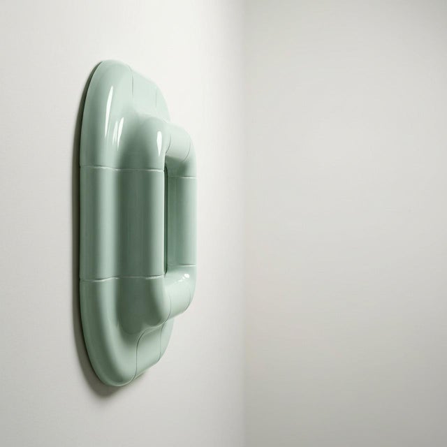 Contemporary Lolo Mirror in Pastel Mint by Tilecito For Sale - Image 3 of 7