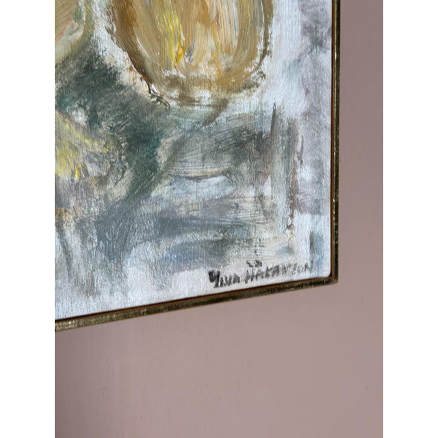 Ylva Hakanson Byström, Fruits, 1960s, Oil on Canvas, Framed For Sale - Image 8 of 18