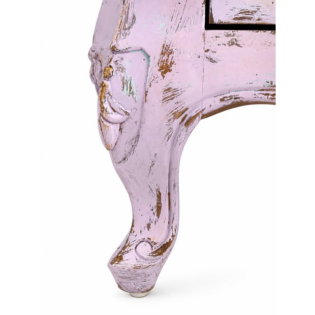 Original Hand Refinished Bombay Chest / Nightstand — French Provincial Style — Maison Martine For Sale In Naples, FL - Image 6 of 10