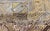 Hand Knotted Vintage Persian Shiraz Rug Tri-Medallion Design in Lavender and Olive 6'7 X 9'5 For Sale - Image 11 of 13