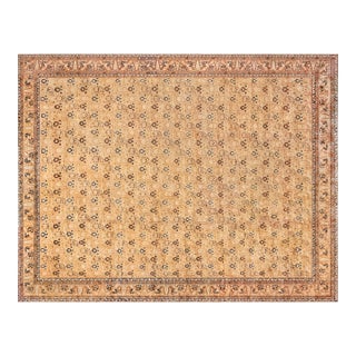 Large Antique Indian Agra Rug For Sale