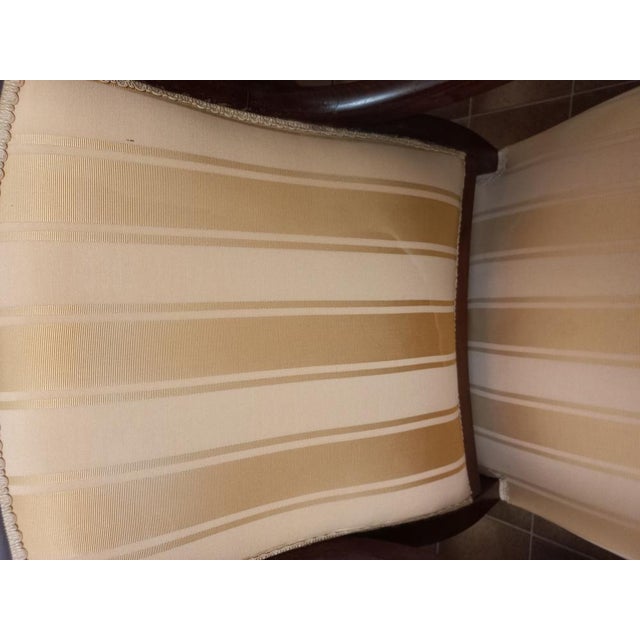 Restoration Armchairs, 1830s, Set of 2 For Sale - Image 17 of 18