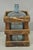 Vintage Great Bear Blue 5 Gallon Glass Carboy Jug in Wooden Crate For Sale - Image 10 of 13