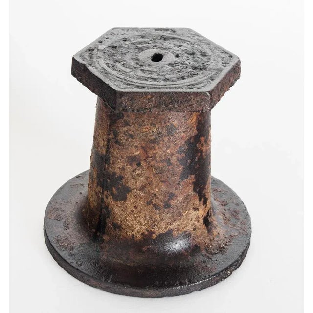 Industrial Iron Coladed Molds, France, 1940s, Set of 2 For Sale - Image 7 of 11