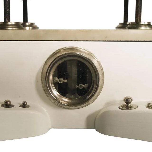 Antique White Weight Scale For Sale - Image 6 of 7