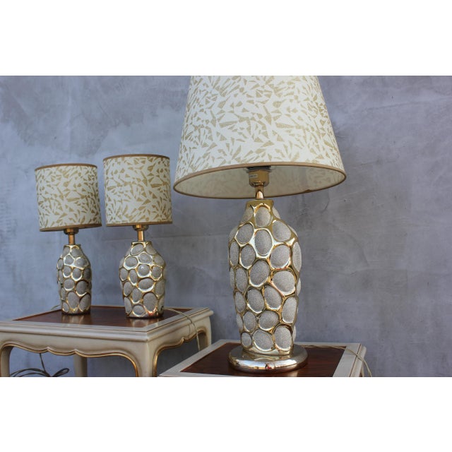 Large Hollywood Regency Table Lamp, 1990s For Sale - Image 4 of 5