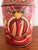 Frederick Cooper Vintage English Tole Tea Canister Lamp For Sale - Image 4 of 11