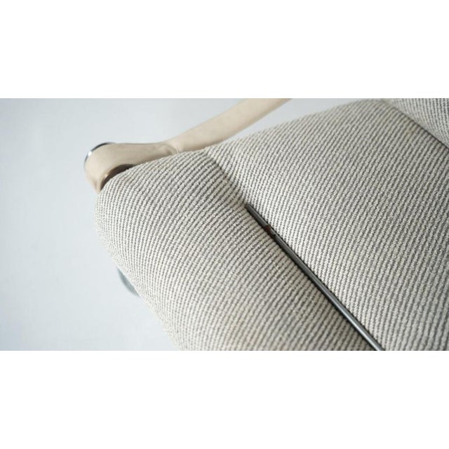 Upholstered Tubular Chrome Lounge Chairs, Italy, 1960s, Set of 2 For Sale - Image 9 of 14