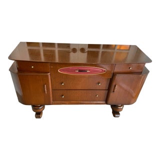 Vintage Art Deco Beautility Credenza For Sale
