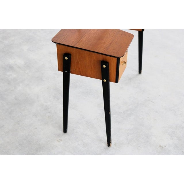 Metal Vintage Swedish Dressing Table, 1960s For Sale - Image 7 of 10