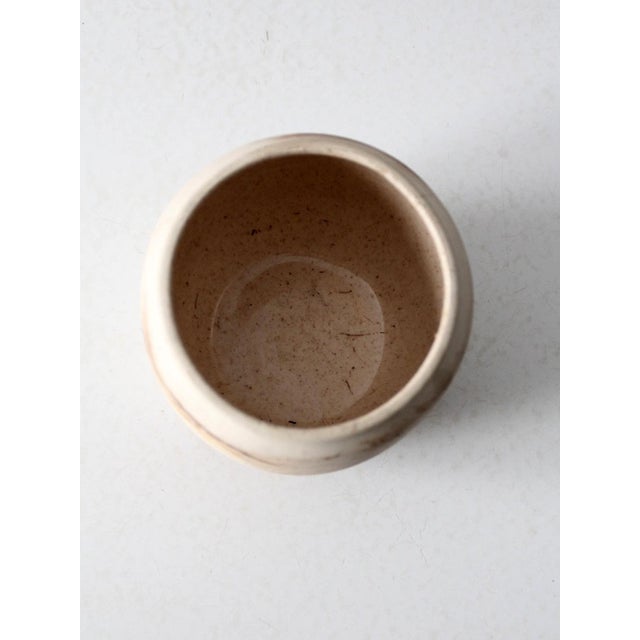 Tan Vintage Nemadji Pottery Vase For Sale - Image 8 of 9